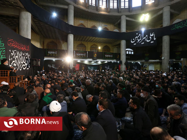 دسته عزای شهادت حضرت علی(ع) در شهر مشهد
