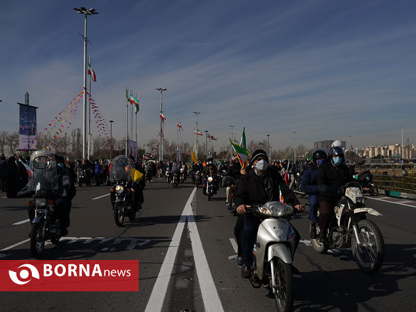 راهپیمایی روز ۲۲ بهمن - تهران ( ۴ )