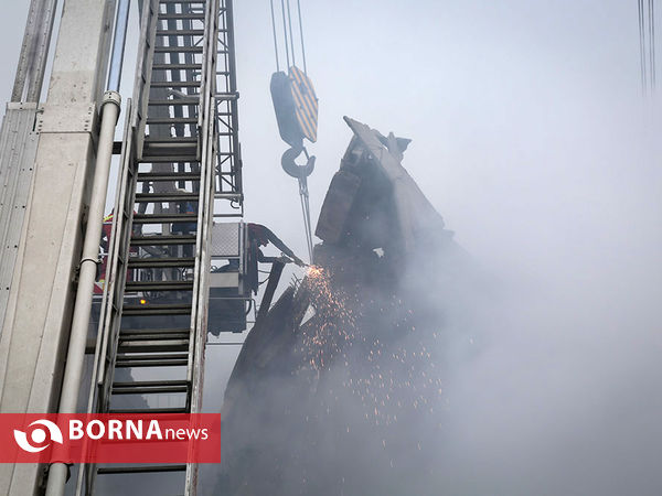 سومین روز حادثه پلاسکو-2