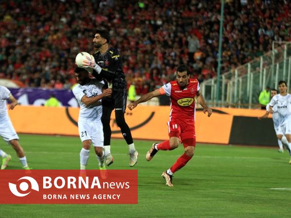 دیدار تیم های فوتبال پرسپولیس _ ملوان
