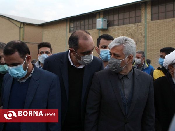 بازدید وزیر ورزش و جوانان از اماکن ورزشی شهرستان اسلامشهر