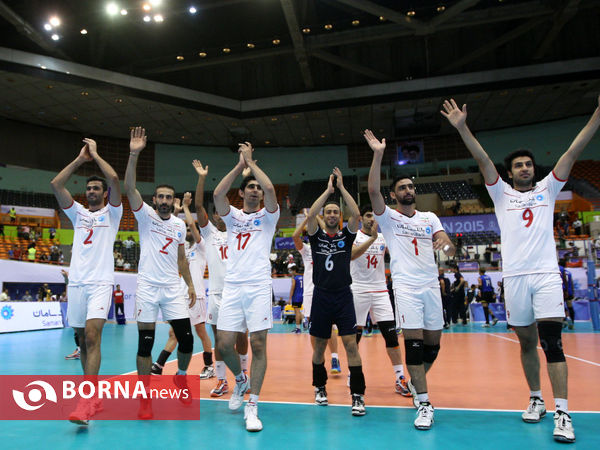 دیدار والیبال ایران - تایلند قهرمانی آسیا
