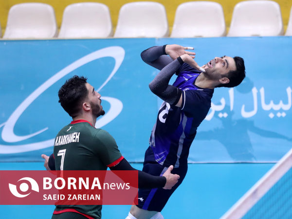 دیدار تیم های والیبال پیکان تهران - پاس تهران