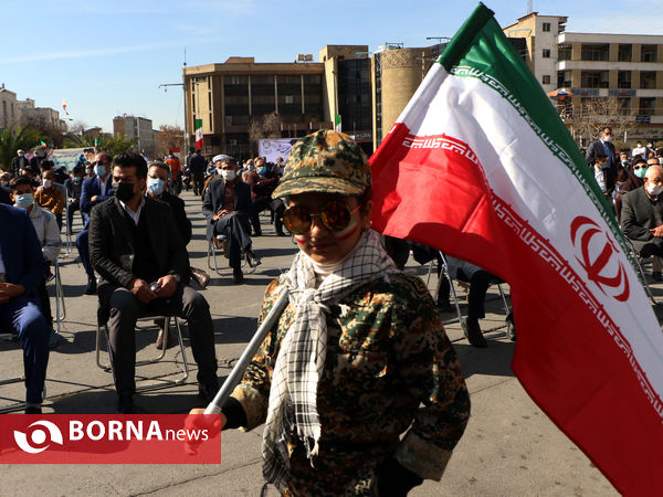 راهپیمایی خودرویی 22 بهمن در شیراز