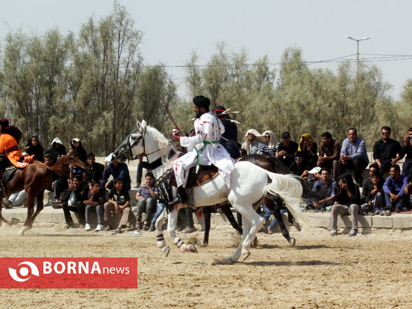 تعزیه روز عاشورا در روستای چاه شرف شهرستان مُهر استان فارس
