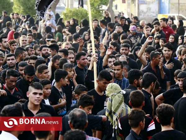 گردهمایی عاشورایی عشایر و تکایا در زیارتگاه سیدعباس آبادان