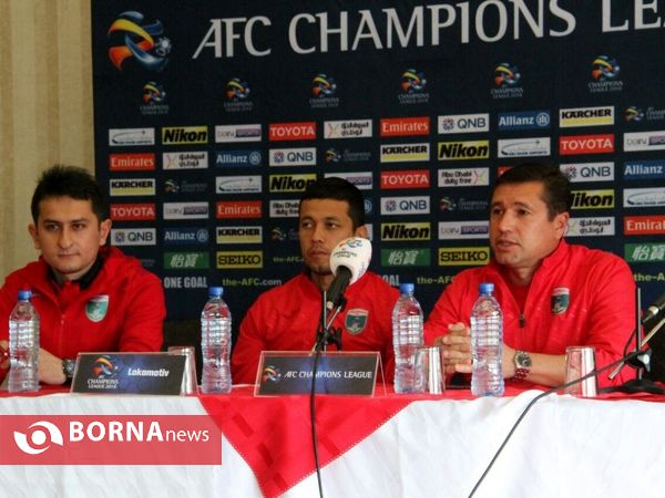 نشست خبری پیش از دیدار دو تیم ذوب آهن ایران و لوکوموتیو ازبکستان