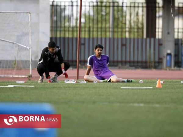 تمرینات تیم سپیدرود رشت و معارفه مدیرعامل جدید