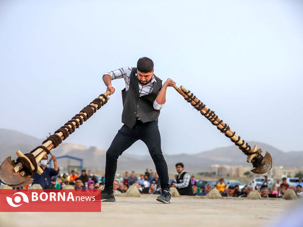 مراسم بیل‌گردانی در «نیم‌ور محلات»