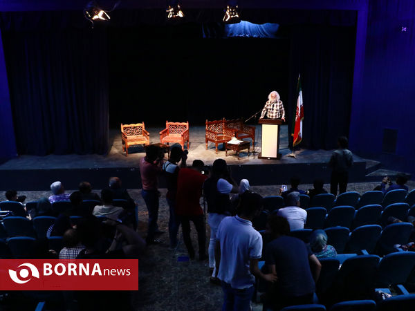 اولین همایش تئاتر شهر آبادان1396- بزرگداشت استاد عبدالرضا سواعدی