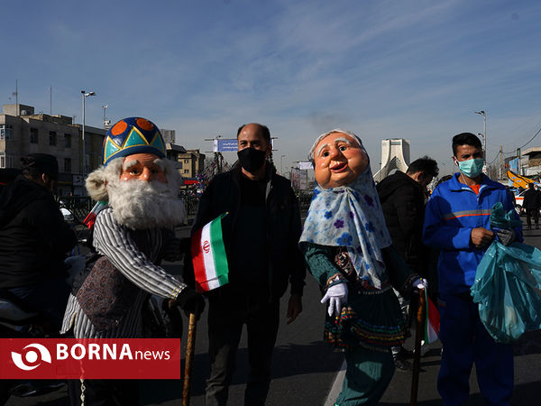 راهپیمایی روز ۲۲ بهمن - تهران ( ۴ )