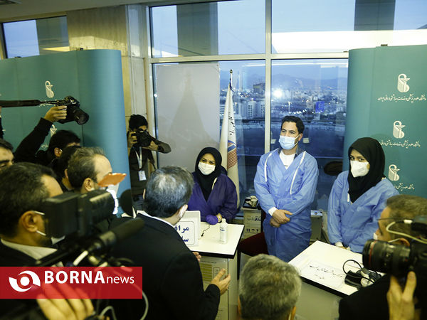 حضور وزیر فرهنگ و ارشاد اسلامی در کاخ چهلمین جشنواره فیلم فجر