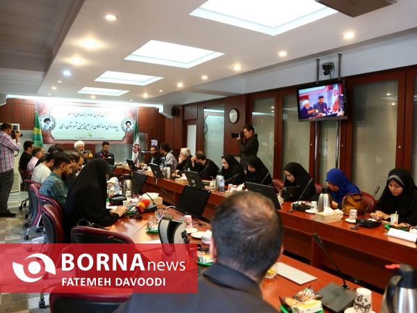 نشست خبری اعلام برنامه های شهرری در مراسم پیاده روی دلدادگان  اربعین حسینی