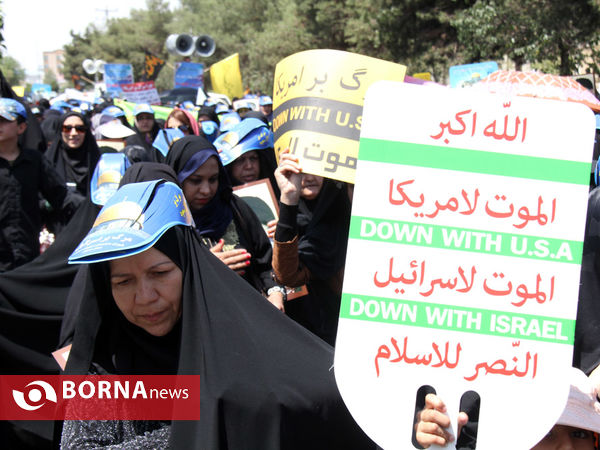 راهپیمایی روز قدس - سمنان