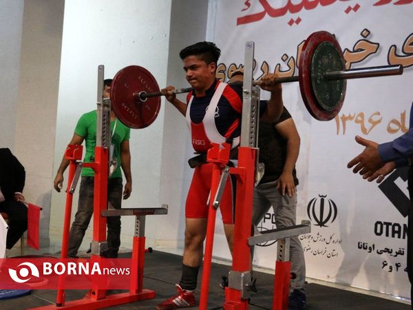 مسابقات پاورلیفتینگ قهرمانی خراسان رضوی