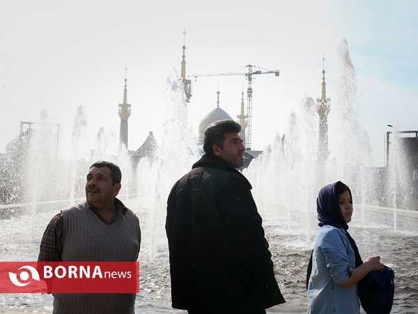 در حاشیه تدفین آیت الله هاشمی رفسنجانی - حرم مطهر امام خمینی(ره)