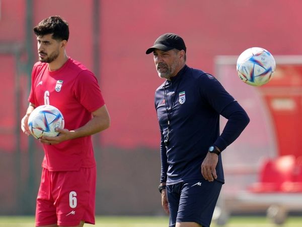 تمرین تیم ملی قبل از دیدار با ولز