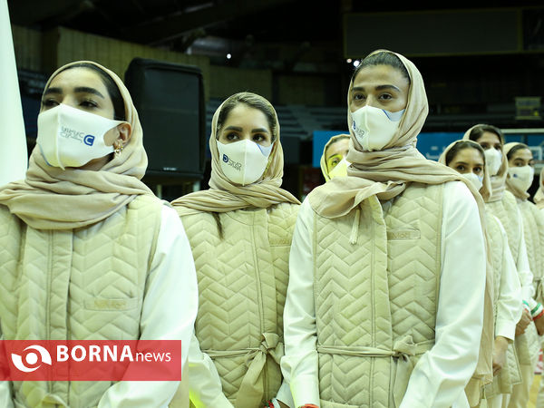 مراسم رونمایی از پیراهن تیم ملی بسکتبال بانوان