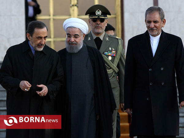 بدرقه رسمی رییس جمهوری در  سفر به ایتالیا و فرانسه