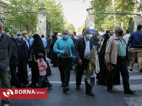 نماز عید سعید فطر - حوالی دانشگاه تهران