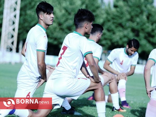 تمرینات تیم ملی فوتبال امید ایران