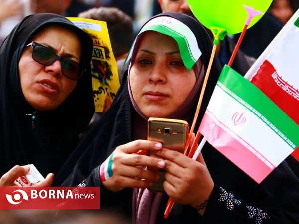 راهپیمایی 22 بهمن در منطقه آزاد اروند-آبادان