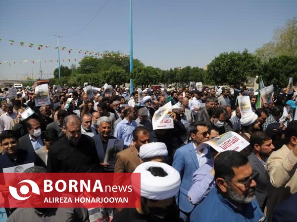 راهپیمایی روز جهانی قدس در خرمشهر
