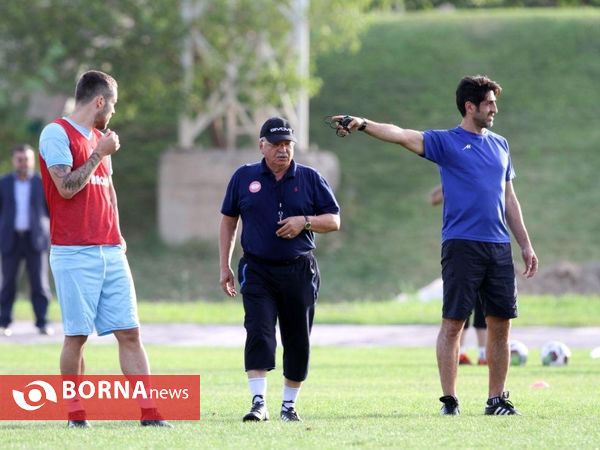 تمرینات تیم فوتبال سپیدرود رشت- مجموعه ورزشی آزادی- 2