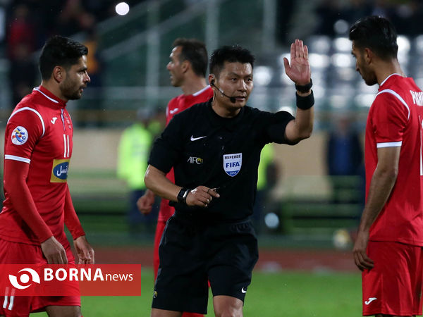 دیدار تیم های فوتبال  پرسپولیس- نسف قارشی ازبکستان