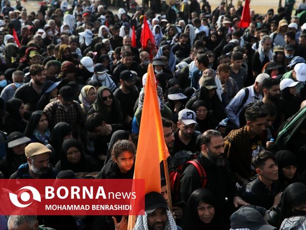 دلدادگان حسینی مرز شلمچه