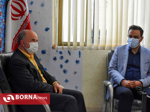 حضور فرماندار اراک در خبرگزاری برنا