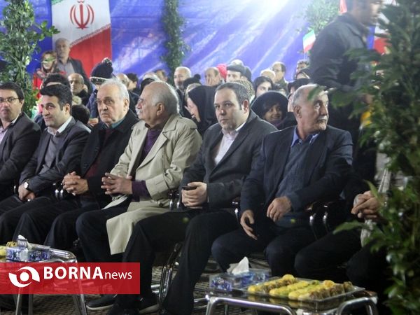 جشن بازگشایی جزیره استخر لاهیجان