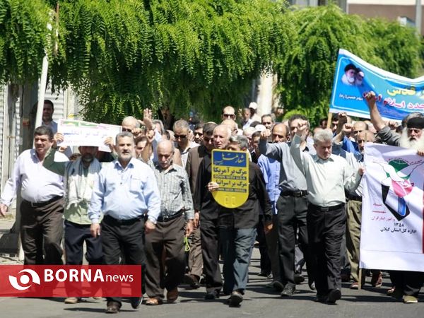 راهپیمایی روز قدس در رشت