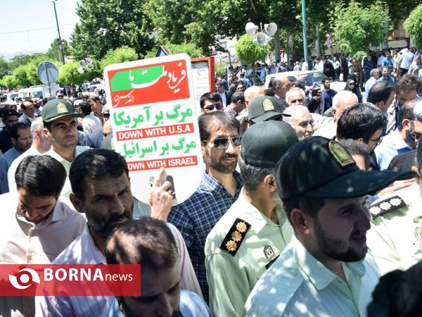 راهپیمایی روزجهانی  قدس در خرم آباد