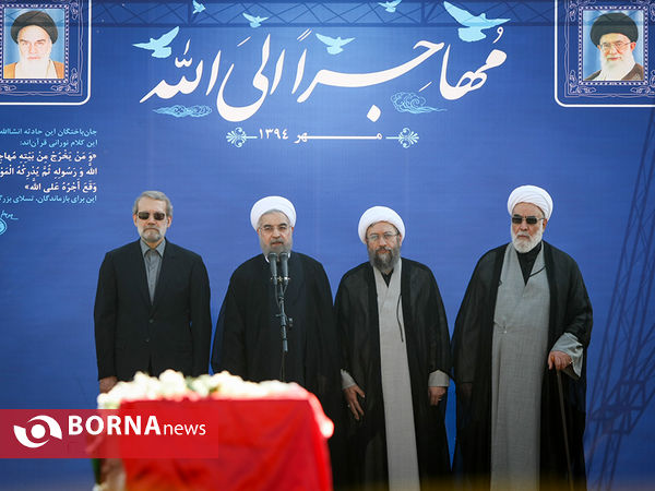 استقبال رسمی از جان‌باختگان فاجعه منا