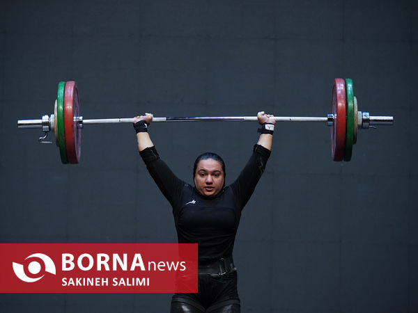 اردو و رکوردگیری تیم ملی وزنه برداری بانوان