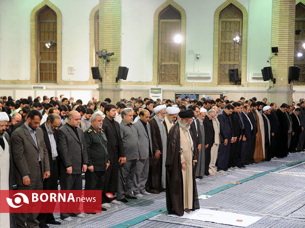 مراسم سوگواری امام علی (ع) درحضور رهبر معظم انقلاب