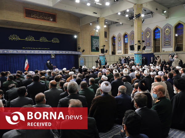دیدار مسئولان نظام با رهبر انقلاب