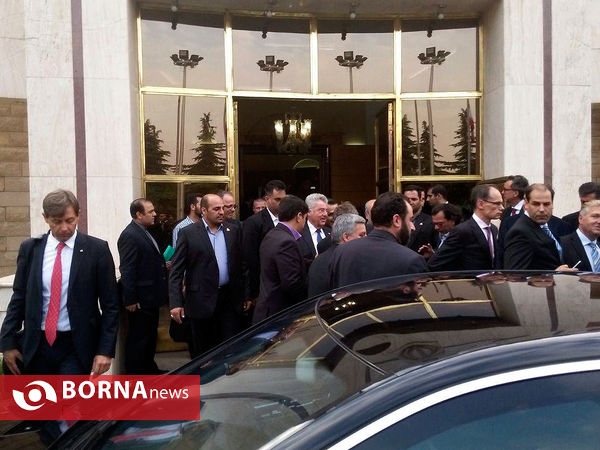 ورود رئیس جمهوری اتریش  به تهران