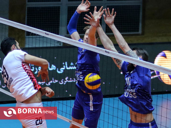 لیگ برتر والیبال،هاوش گنبد ۳-پیکان تهران ۲