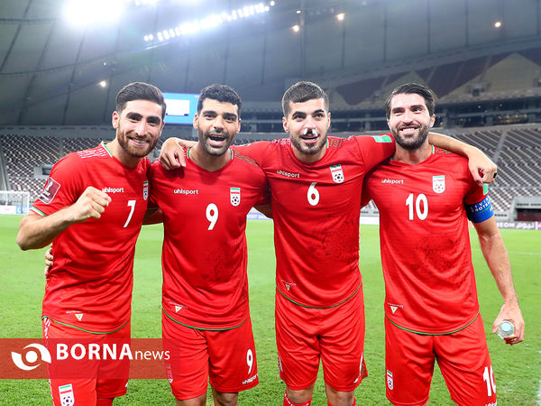 دیدار تیم های ملی فوتبال ایران و عراق