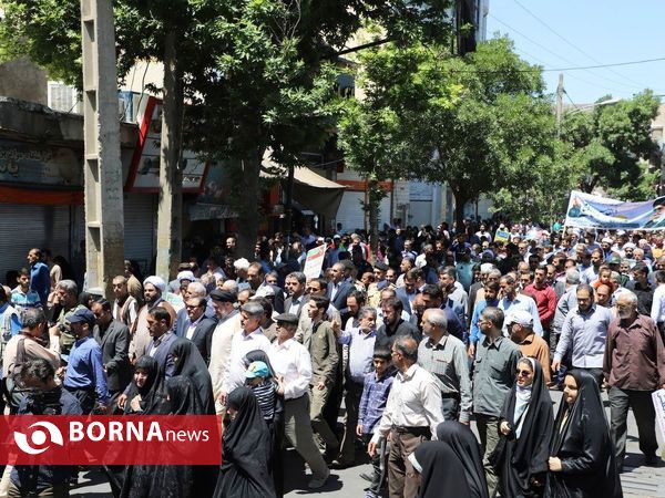 راهپیمایی روزجهانی  قدس در بروجرد