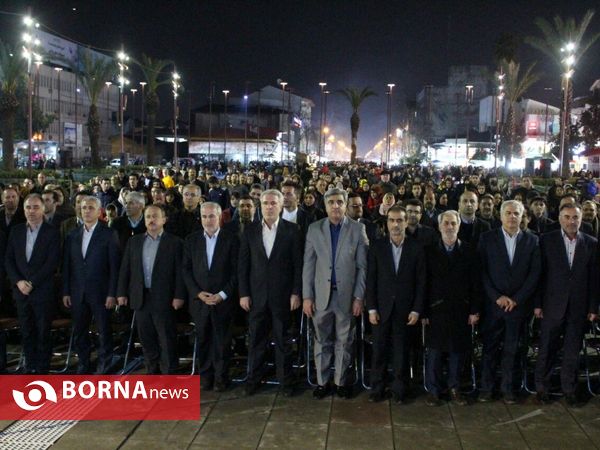 افتتاح اولین شهر شب های روشن کشور- رشت