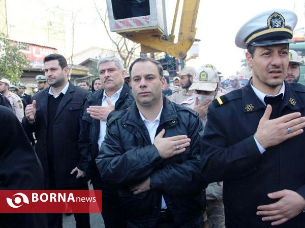 تشییع  پیکر شهید امیر باسره -بندرانزلی