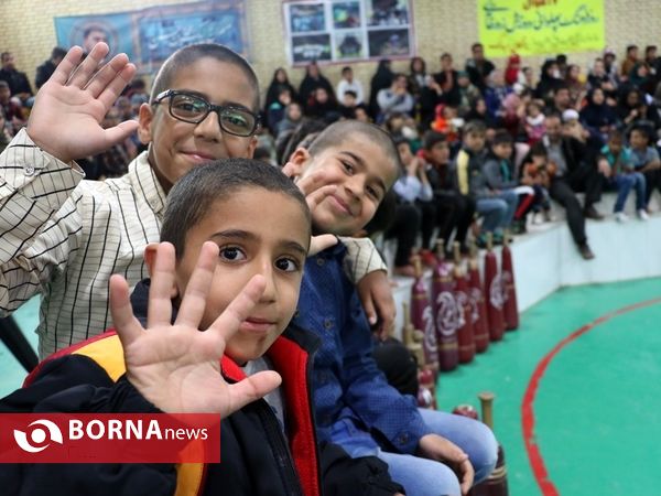 جشن همدلی در منطقه سیل زده سعدی شیراز