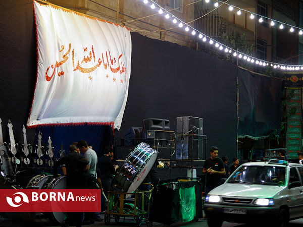 حال و هوای تهران در ایام سوگواری سرور و سالار شهیدان "امام حسین" (ع)