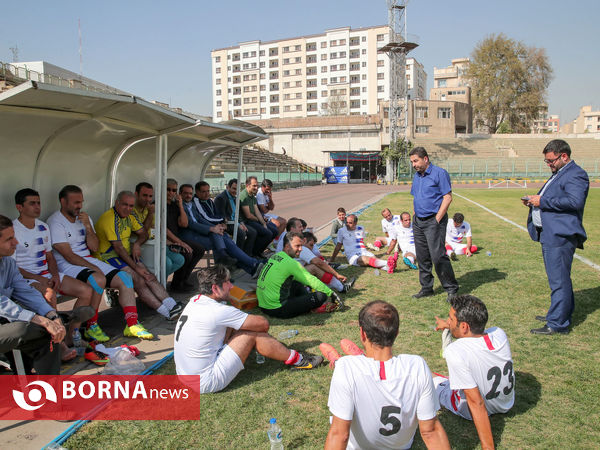 جام اصناف،دیدار تیم های رسانه ورزش - سازمان ورزش شهرداری تهران