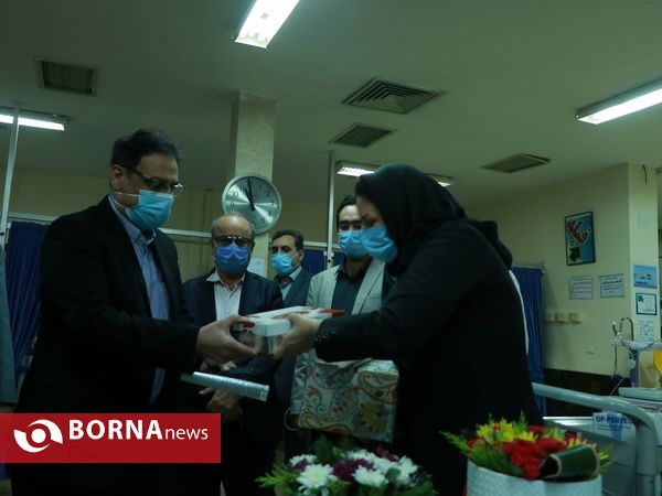 آیین تقدیر از پرستاران جنوب غرب خوزستان