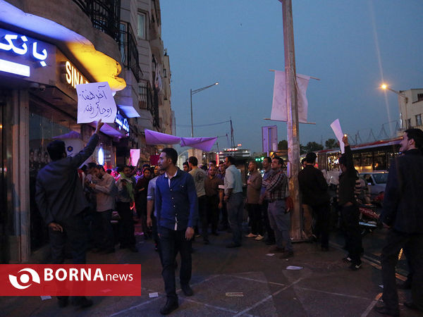تبلیغات خیابانی نامزدهای ریاست جمهوری توسط هوادارانشان