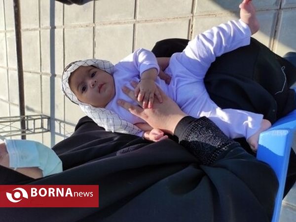 برگزاری همایش شیرخوارگان حسینی در پارک ولایت یاسوج